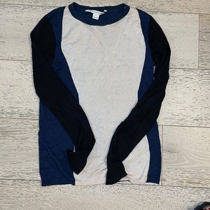 DVF color block sweater